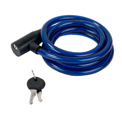 Candado de cable para bicicleta con llave Windsor 10x1500 mm