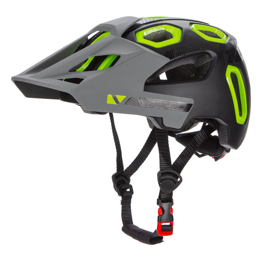 Casco para bicicleta urbana Vital Urban M (54-58 cm) Negro-verde