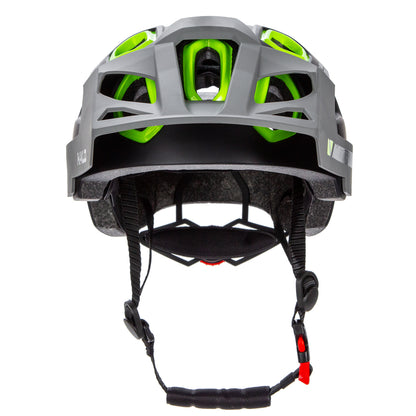Casco para bicicleta urbana Vital Urban M (54-58 cm) Negro-verde