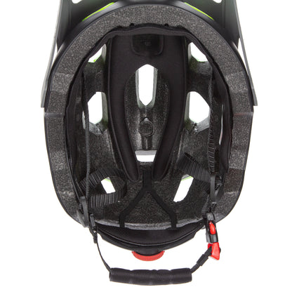 Casco para bicicleta urbana Vital Urban M (54-58 cm) Negro-verde