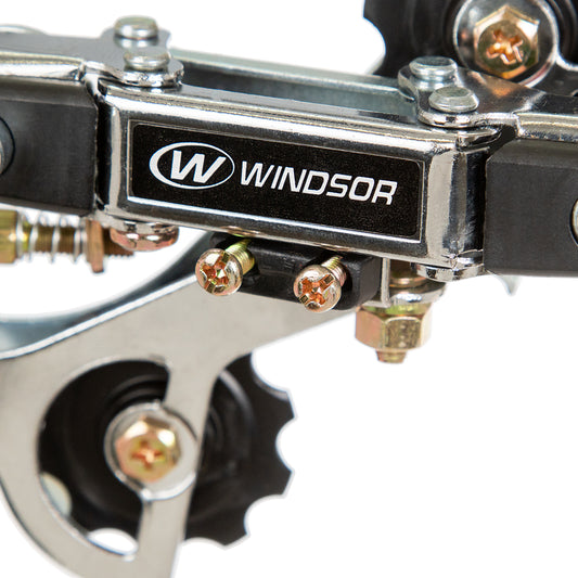 Cambio trasero para bicicleta de montaña Windsor 2x6/7 13-28d Negro