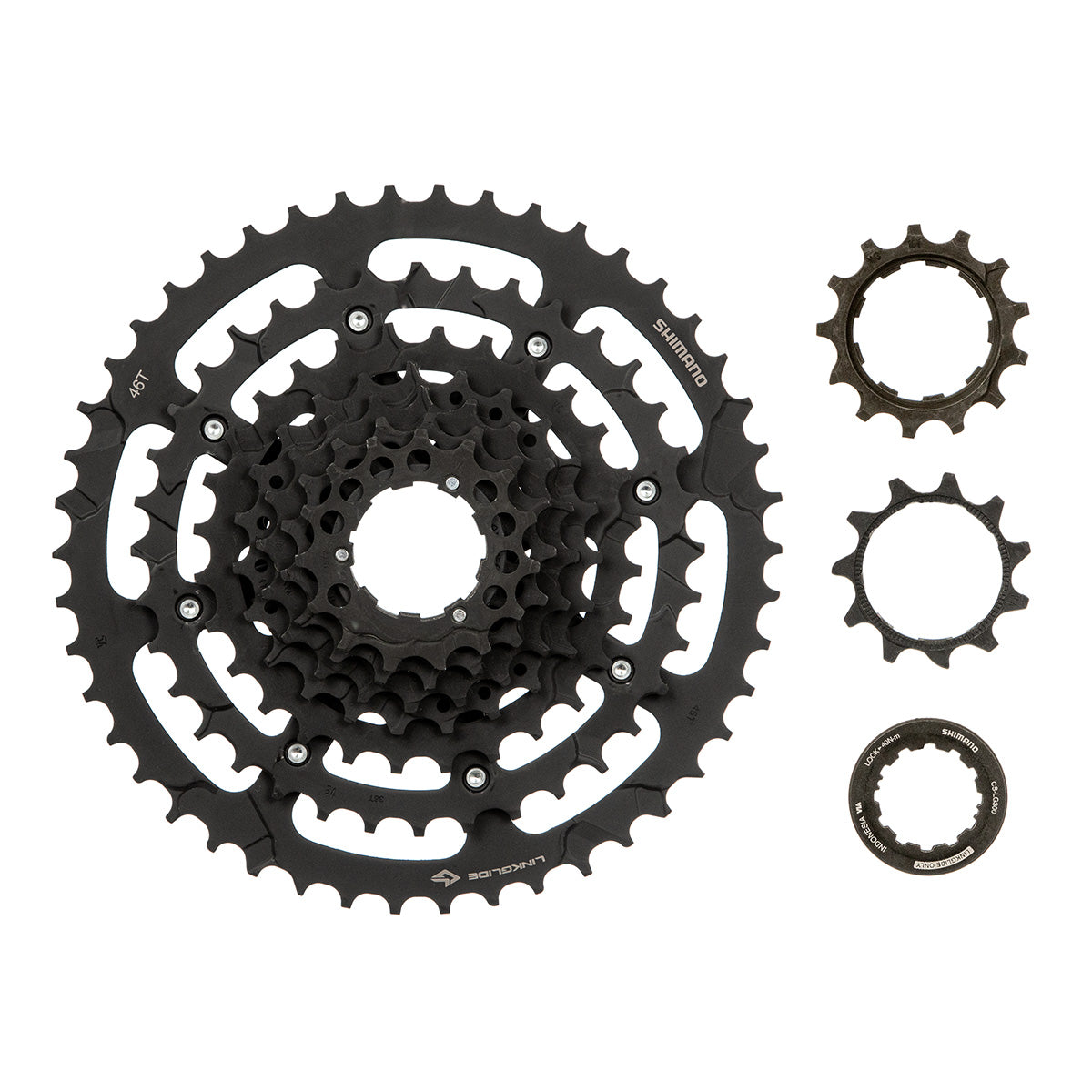 Cassette para bicicleta MTB Shimano Cues CS LG300 9 11 46d