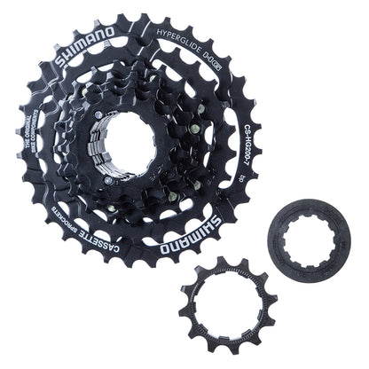 Cassette para bicicleta Shimano Tourney CS-HG200 7v