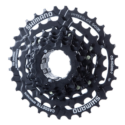 Cassette para bicicleta Shimano Tourney CS-HG200 7v