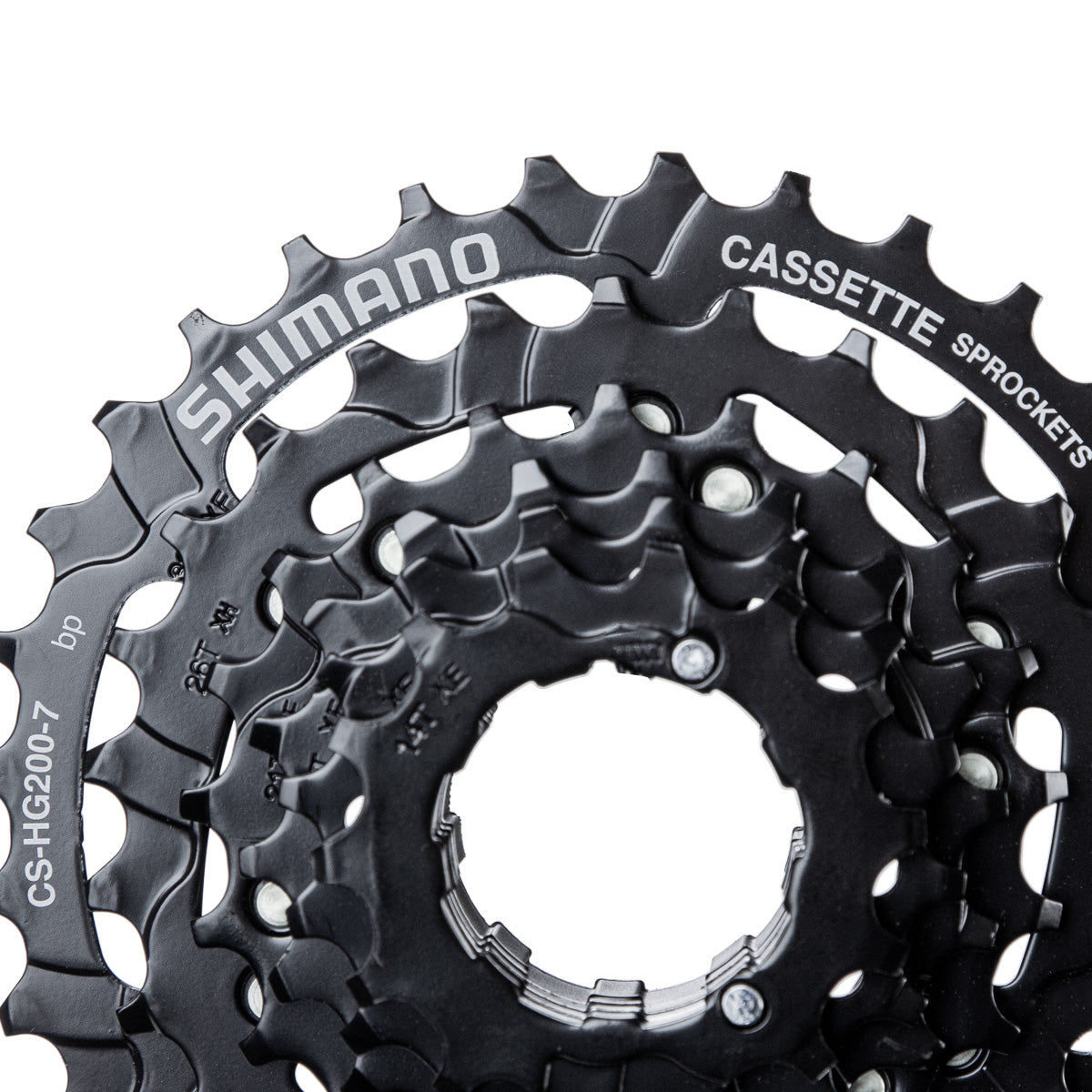 Cassette para bicicleta Shimano Tourney CS-HG200 7v