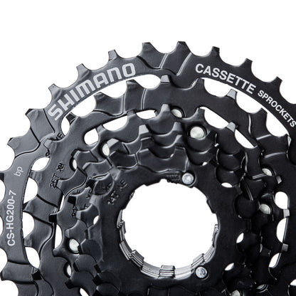 Cassette para bicicleta Shimano Tourney CS-HG200 7v