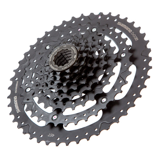 Cassette para bicicleta de montaña Shimano CS-HG300-8 8v 11-45d Negro