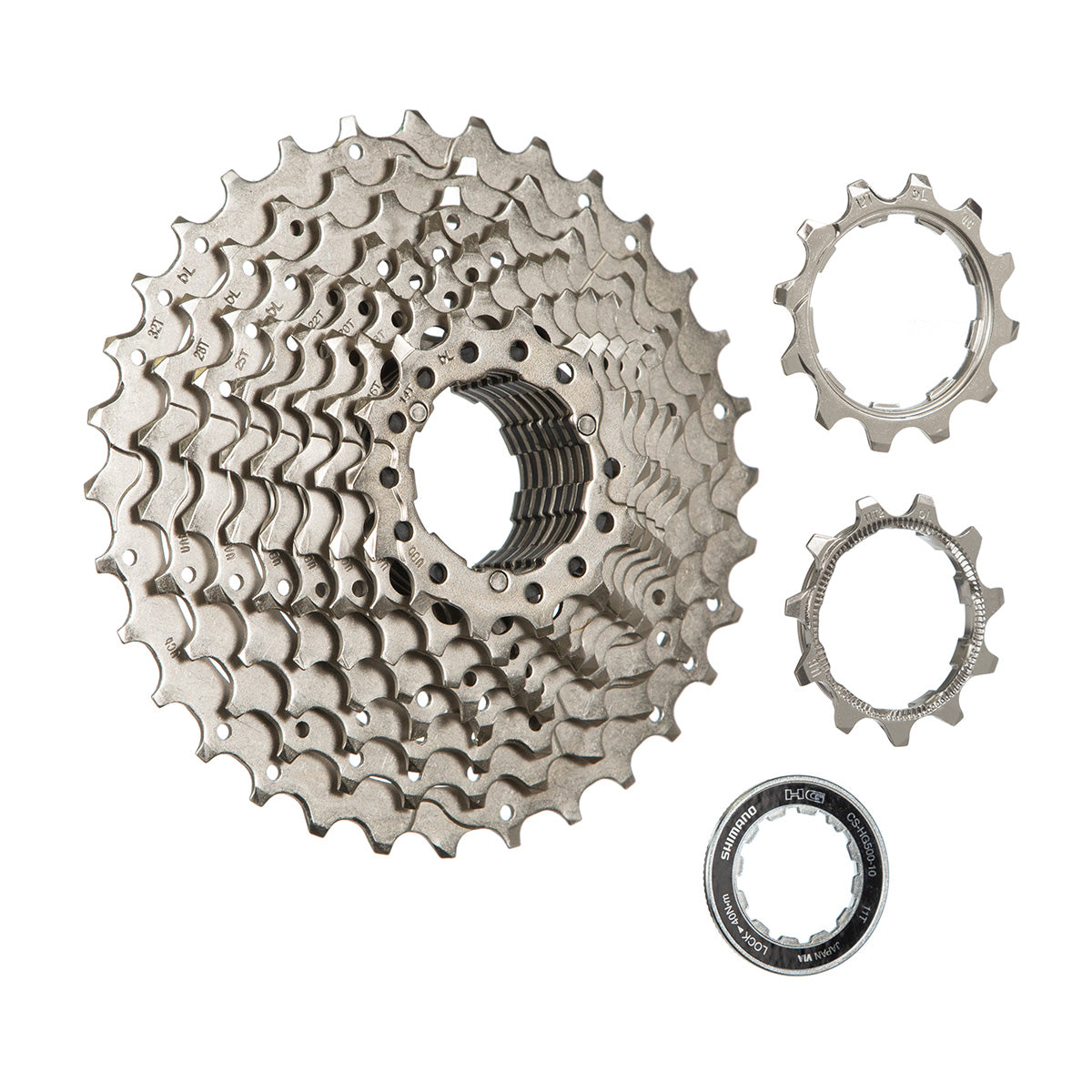 Cassette para bicicleta Shimano CS HG500 10v