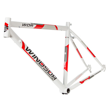 Cuadro para bicicleta Windsor R28x1 1/2" 48c Blanco-rojo-gris