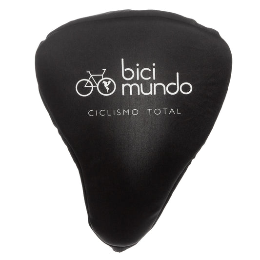 Cubre asiento para bicicleta Urbana Bicicmundo Ciclismo Total Licra Espuma 260x230 mm Negro