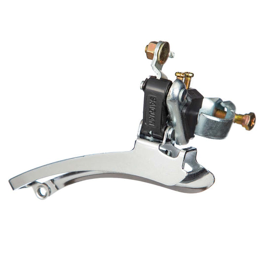 Desviador delantero para bicicleta de montaña Saigún 28.6 mm Tirón abajo 3x7/8v