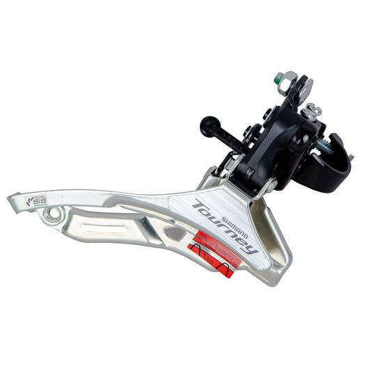 Desviador delantero bicicleta MTB Shimano Tourney FD TY300 3x7/6v 31.8 mm 42d Tiro arriba