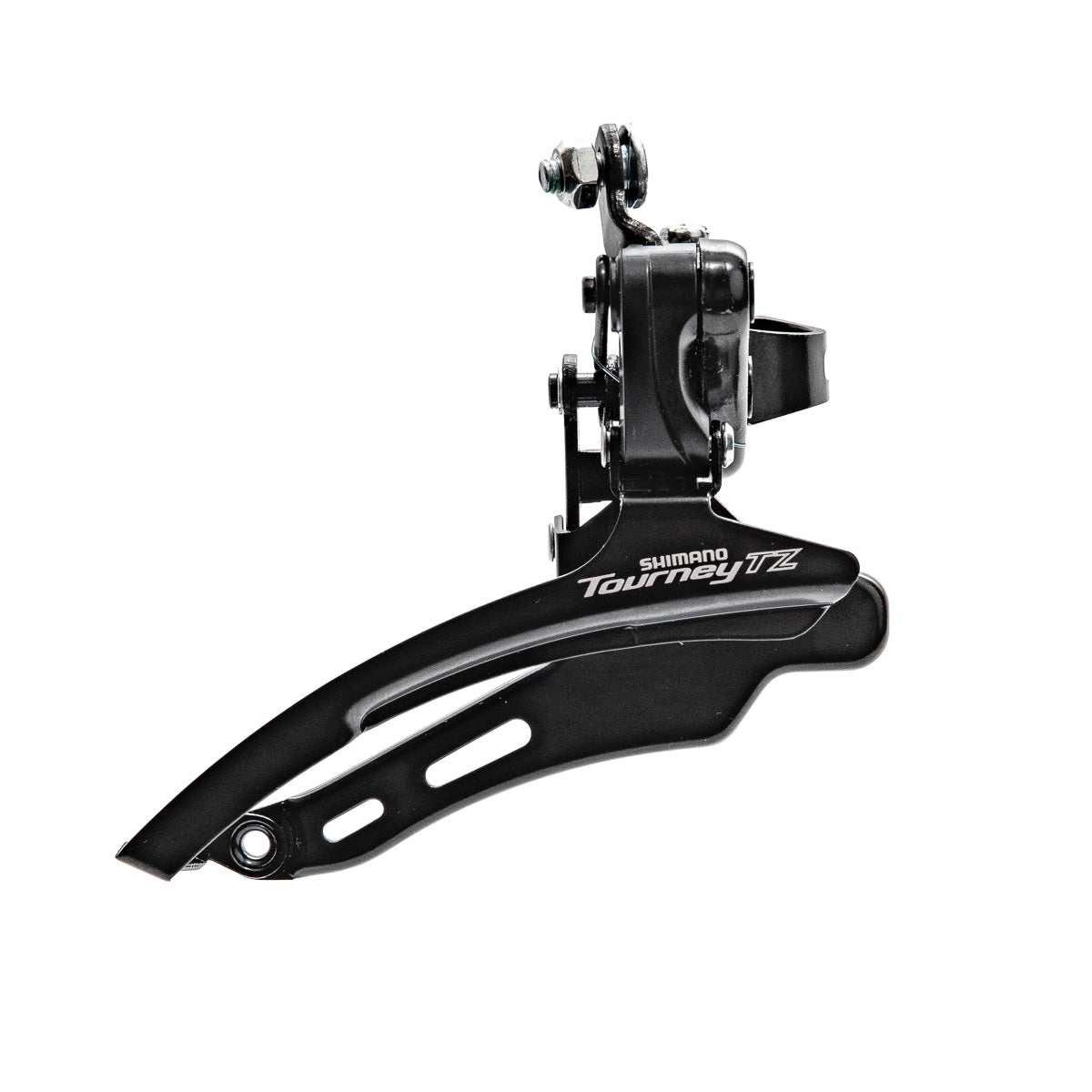 Desviador delantero bicicleta MTB Shimano Tourney FD TZ510 3x8/7v 28.6 mm Tirón abajo