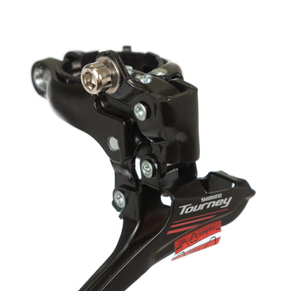 Desviador delantero bicicleta RUTA Shimano Tourney FD/A070 2x7v 50d 34.9 mm Tiro inferior