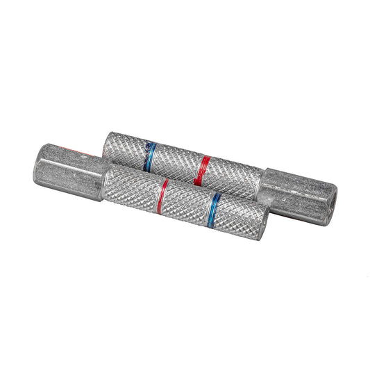 Diablos traseros para bicicleta Eje 3/8" 75 mm Cromado