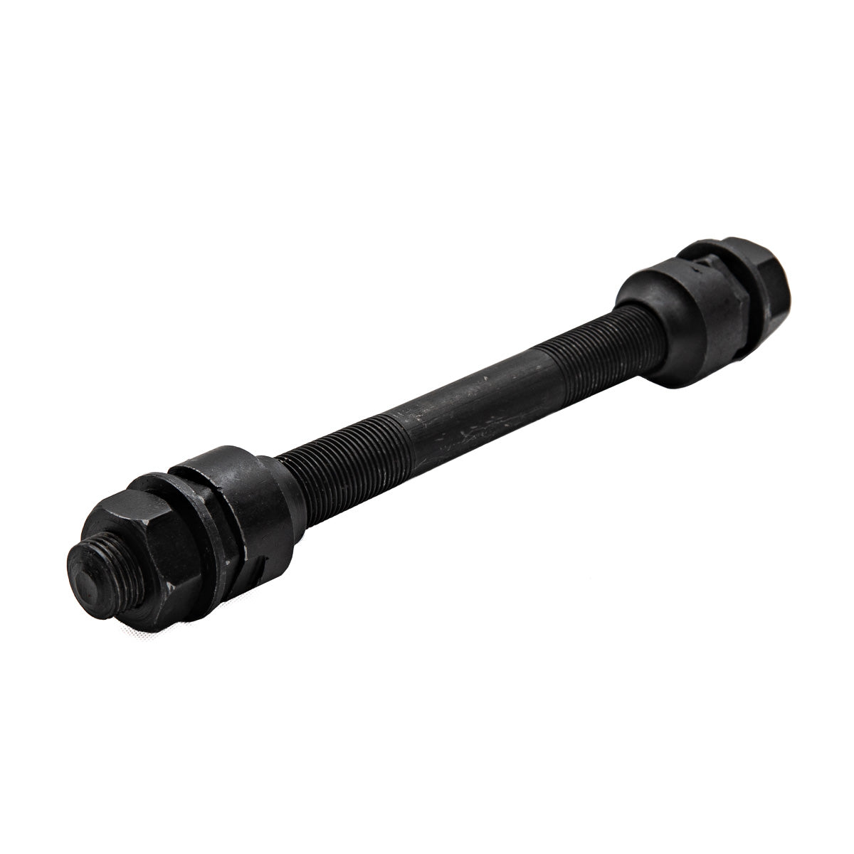 Eje lateral para maza de Triciclo de carga tipo Elefante 1/2" x 160 mm Negro