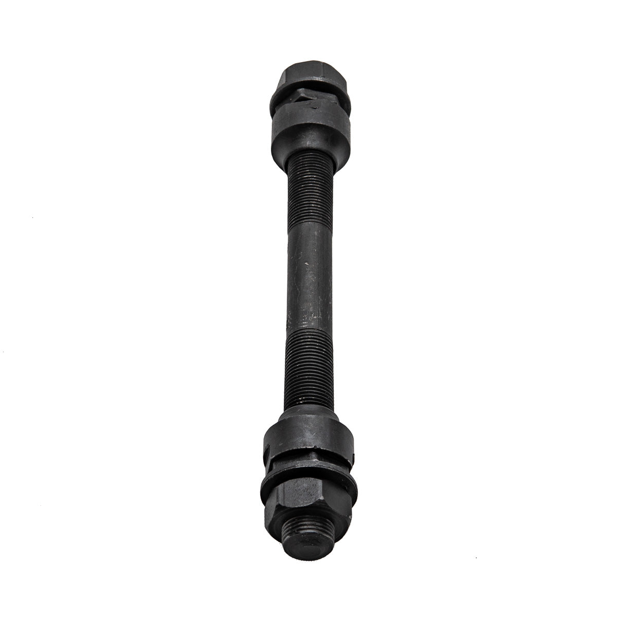 Eje lateral para maza de Triciclo de carga tipo Elefante 1/2" x 160 mm Negro