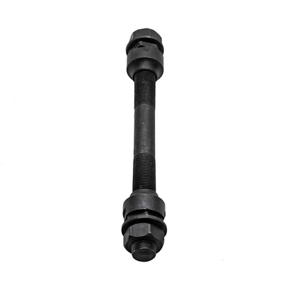 Eje lateral para maza de Triciclo de carga tipo Elefante 1/2" x 160 mm Negro
