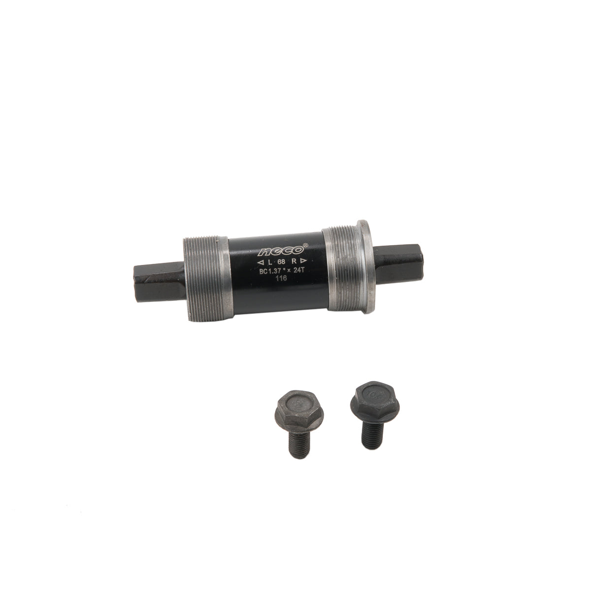 Eje de centro sellado para bicicleta Neco Cuadrado 68x116 mm