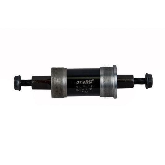 Eje de centro sellado para bicicleta Neco 68x113.5 mm Negro