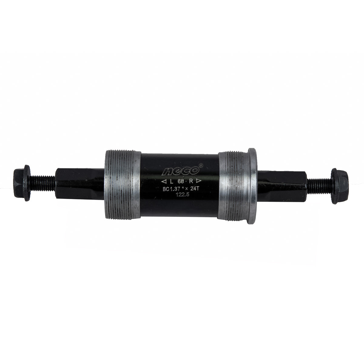 Eje de centro sellado para bicicleta Neco Cuadrado 68x122.5