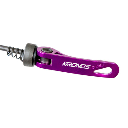 Bloqueo para maza trasera de bicicleta Kronos 165mm Morado