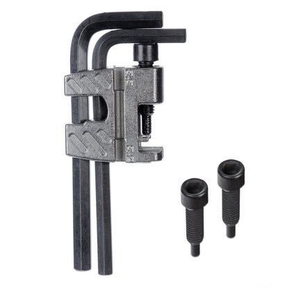 Extractor de cadena con llaves allen para bicicleta Benotto EXR llaves allen 5- 6 mm Negro-plateado