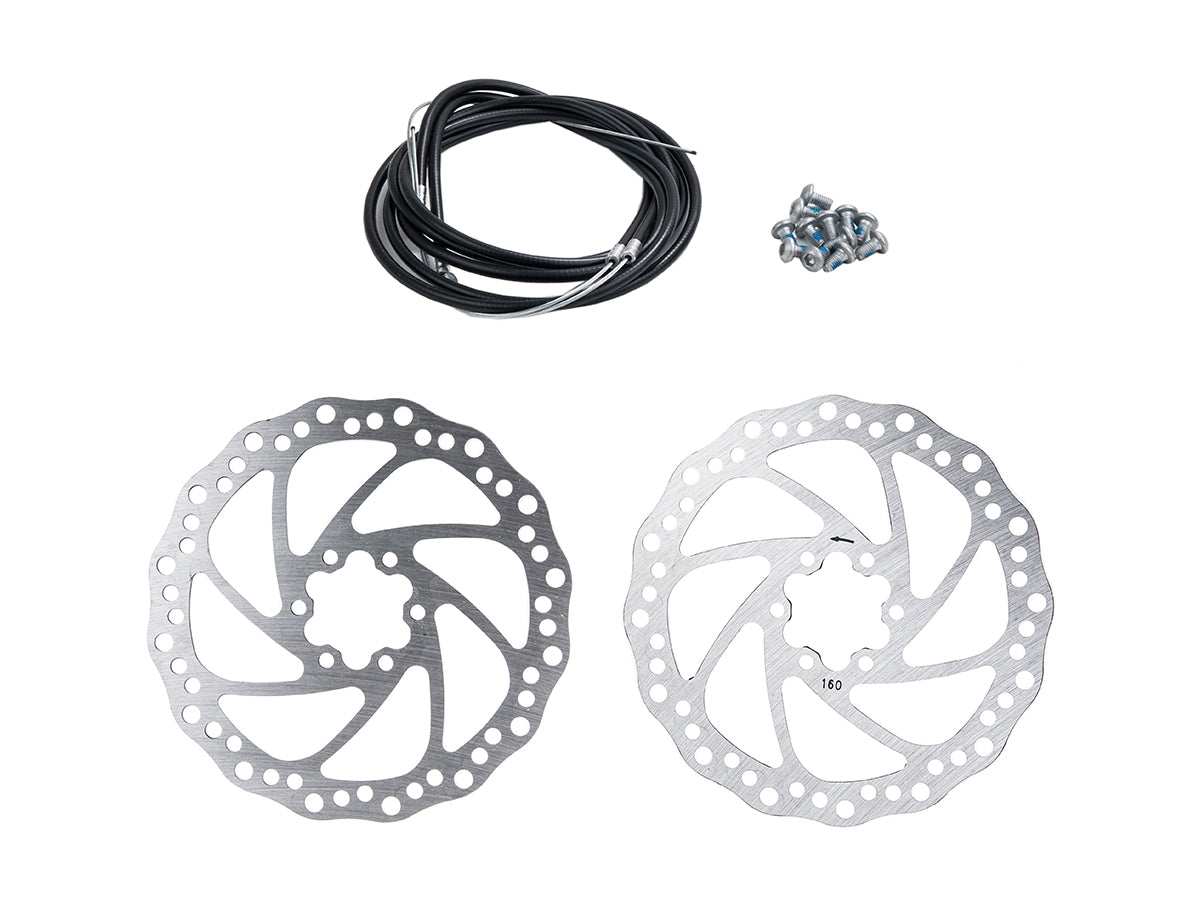 Juego de frenos de disco mécánico para bicicleta Quicker