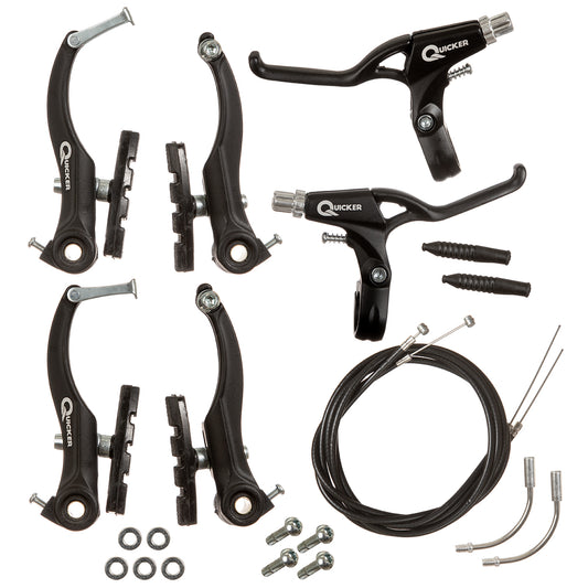 Juego de frenos para bicicleta Quicker V brake