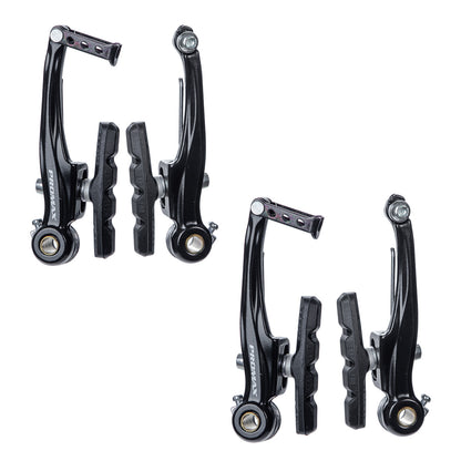 Juego de frenos V-brake para bicicleta Promax Negro
