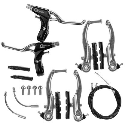 Juego de frenos para bicicleta Quicker V brake 3d