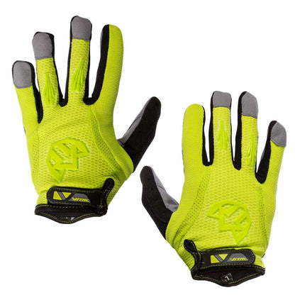 Guantes largos para bicicleta de montaña Vital T-L (21-10 cm) Amarillo