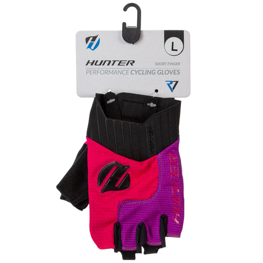 Guantes cortos para bicicleta Hunter Performance Comfort Gel T-L (15-8 cm)
