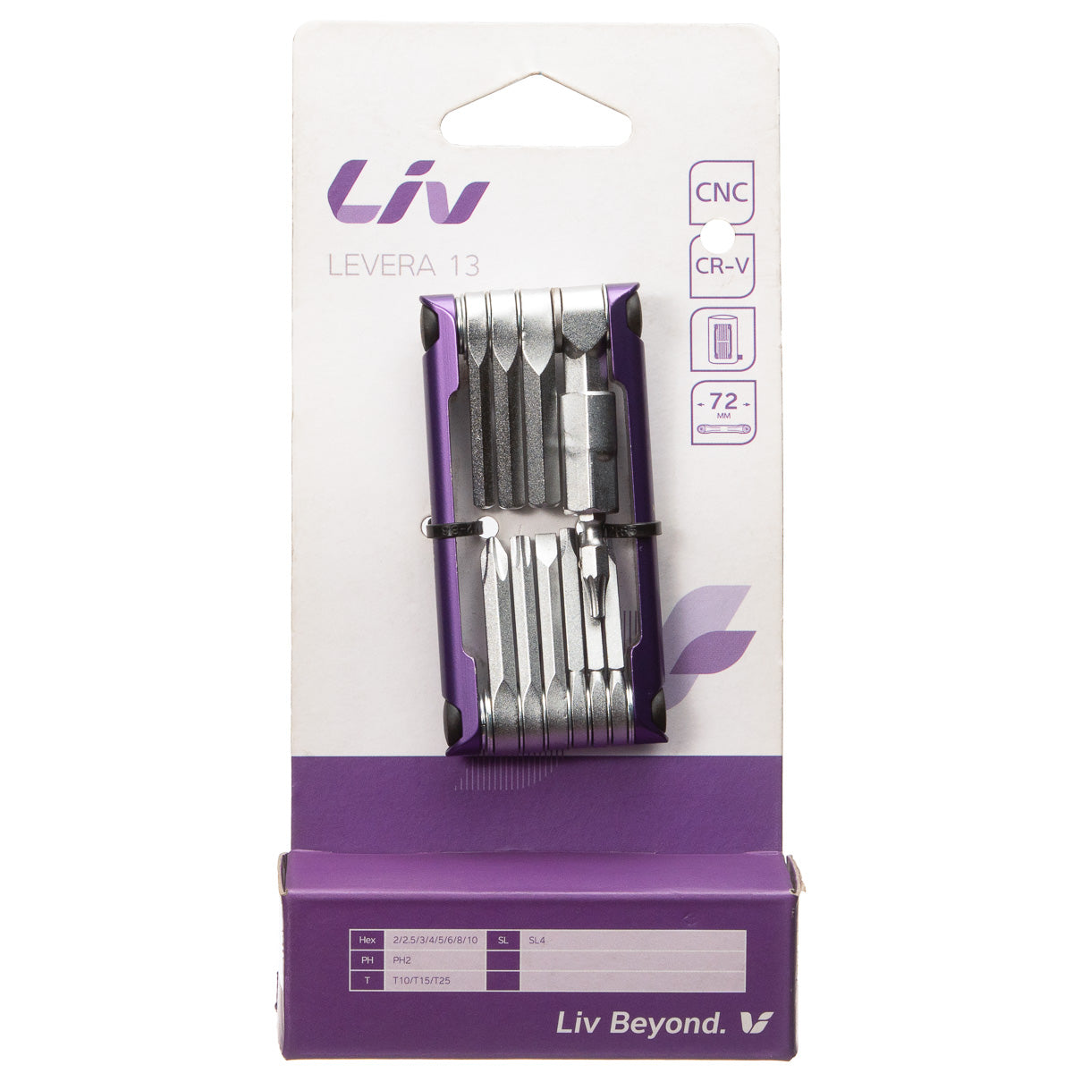 Multiherramienta para bicicleta 13 funciones Liv Levera 13