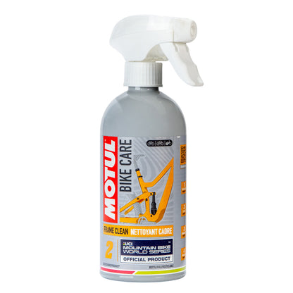 Limpiador húmedo para cuadro de bicicleta Motul Frame Clean 500 ml Gris