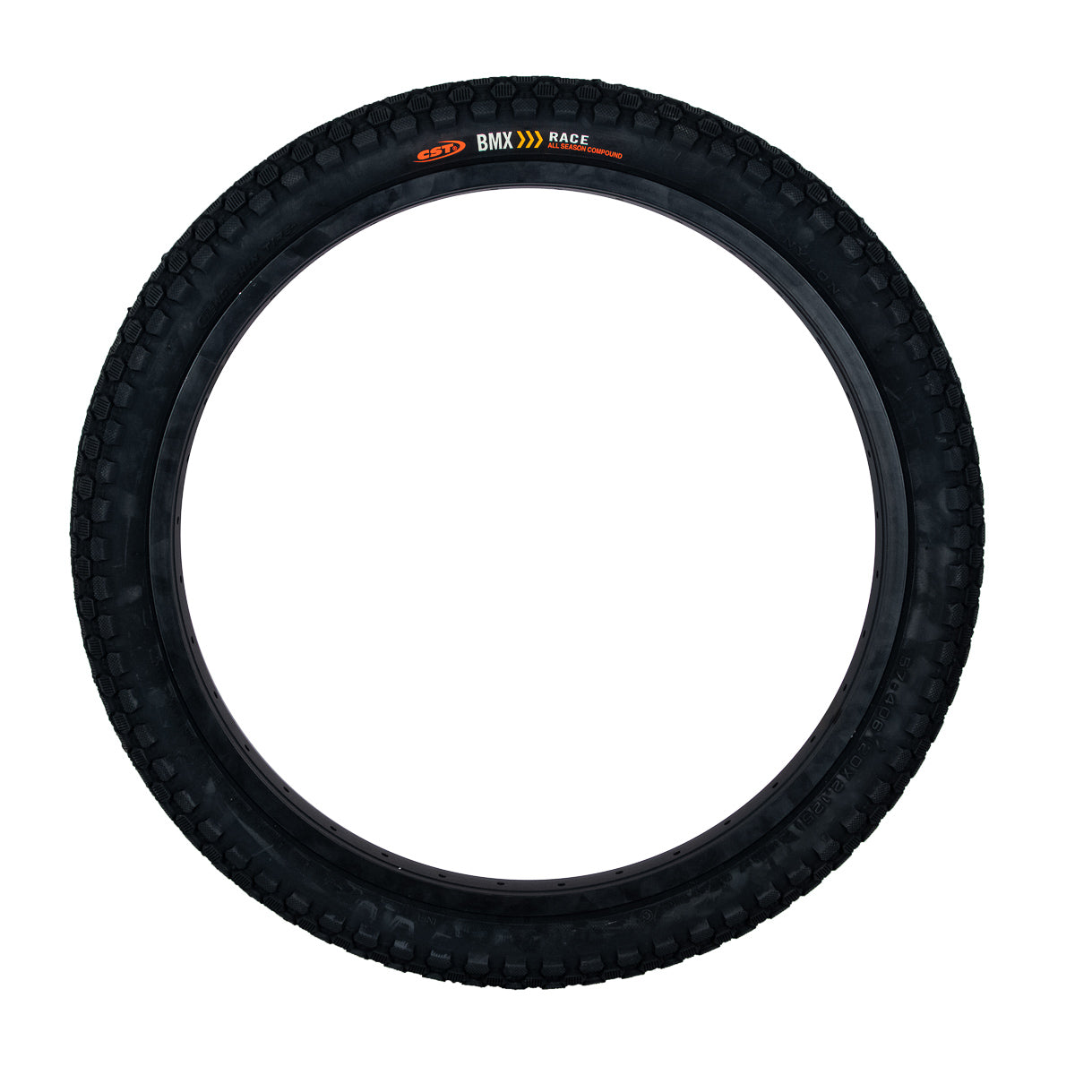 Llanta para bicicleta BMX CST Race R20x2.125" 30 tpi