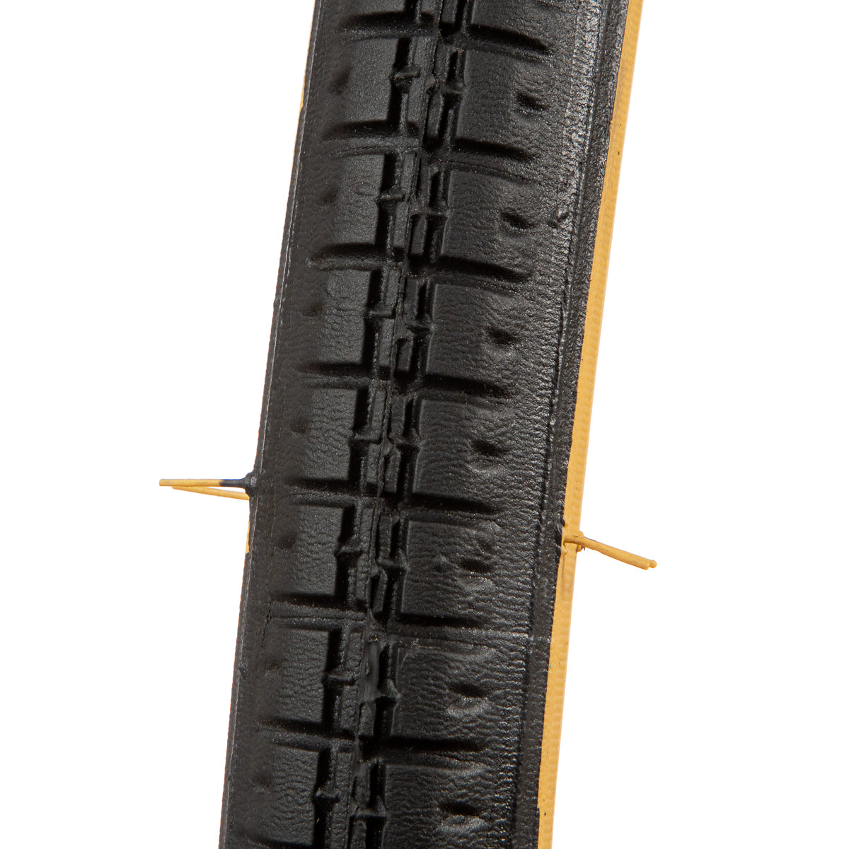 Llanta para bicicleta de turismo Vee Ruber Bicolor R24x1 3/8" 70 psi Negro-crema