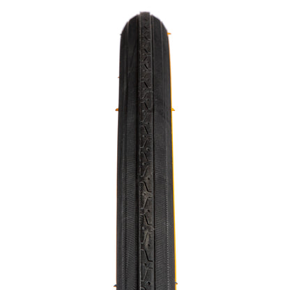 Llanta para bicicleta de turismo Deli S-145 Bicolor R27x1 1/4" 100 psi Negro-amarillo