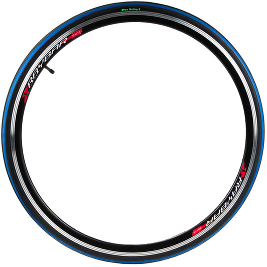 Llanta para bicicleta de turismo Vee Rubber R27x1 1/4" 85psi Negro-azul