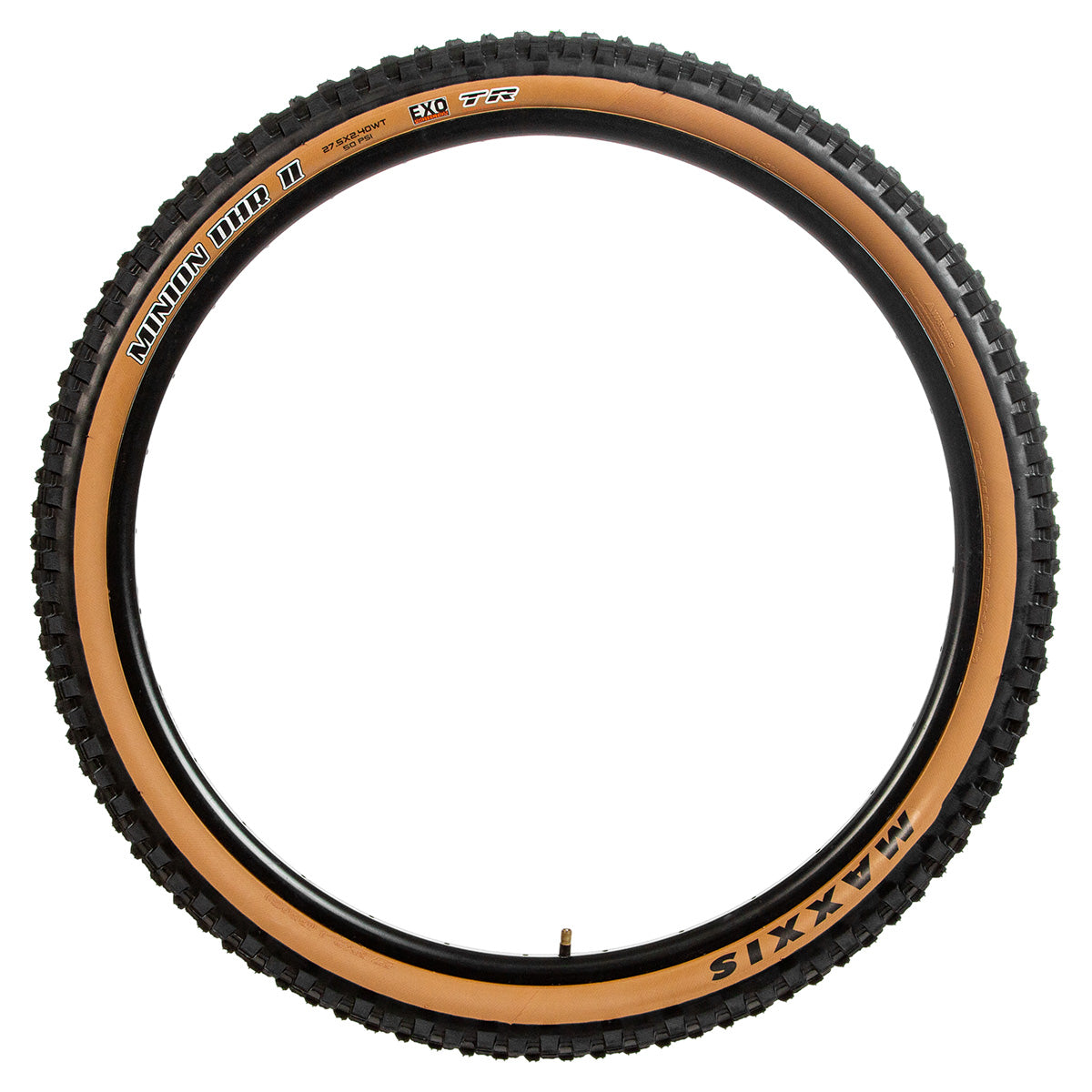 Llanta para bicicleta de montaña Maxxis Minion DHF II R27.5x2.4" 60 tpi 50 psi TR Pleg