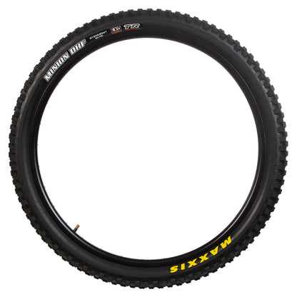 Llanta para bicicleta de montaña DH Maxxis Minion DHF R27.5x2.50" 60 tpi 50 psi TR Pleg