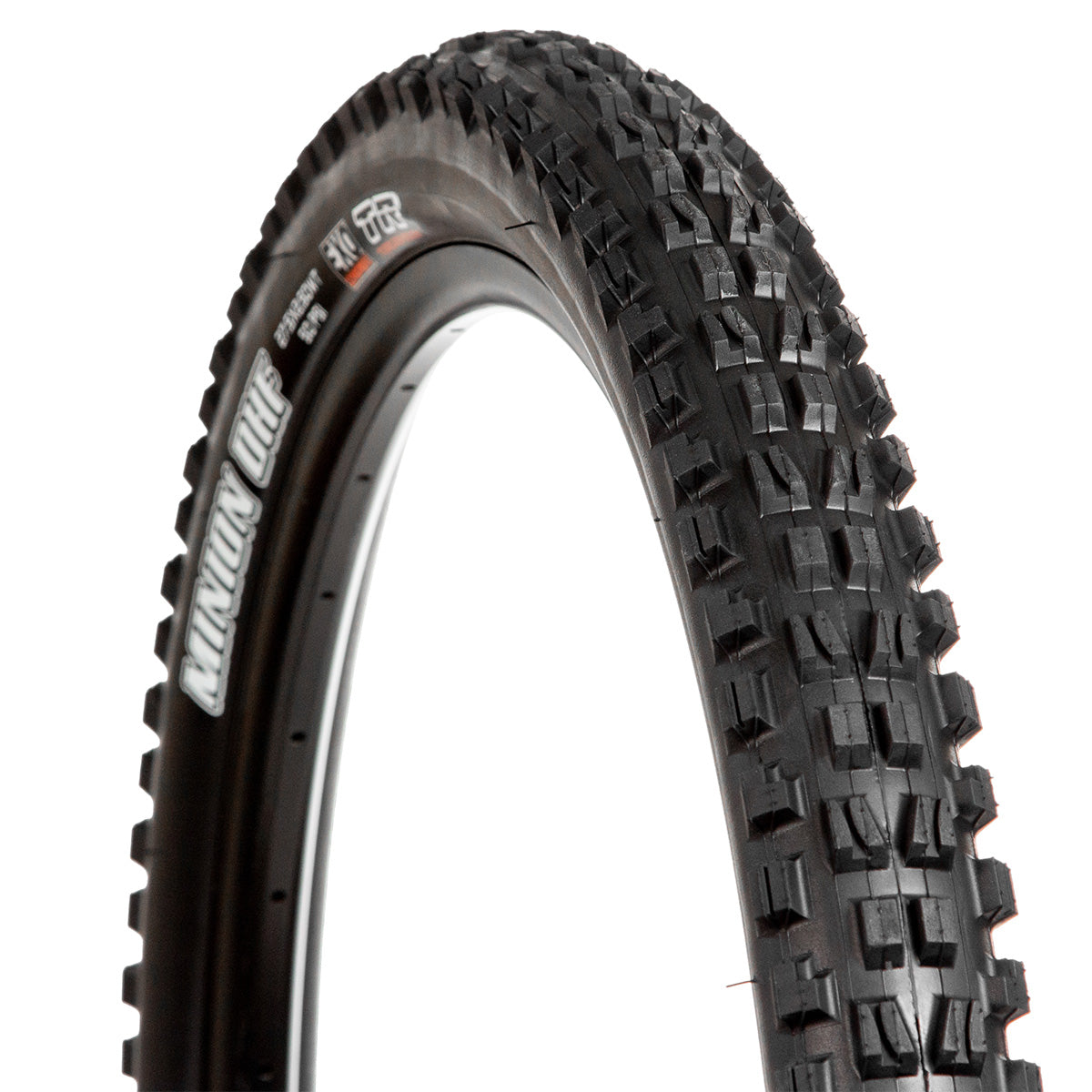 Llanta para bicicleta de montaña DH Maxxis Minion DHF R27.5x2.50" 60 tpi 50 psi TR Pleg