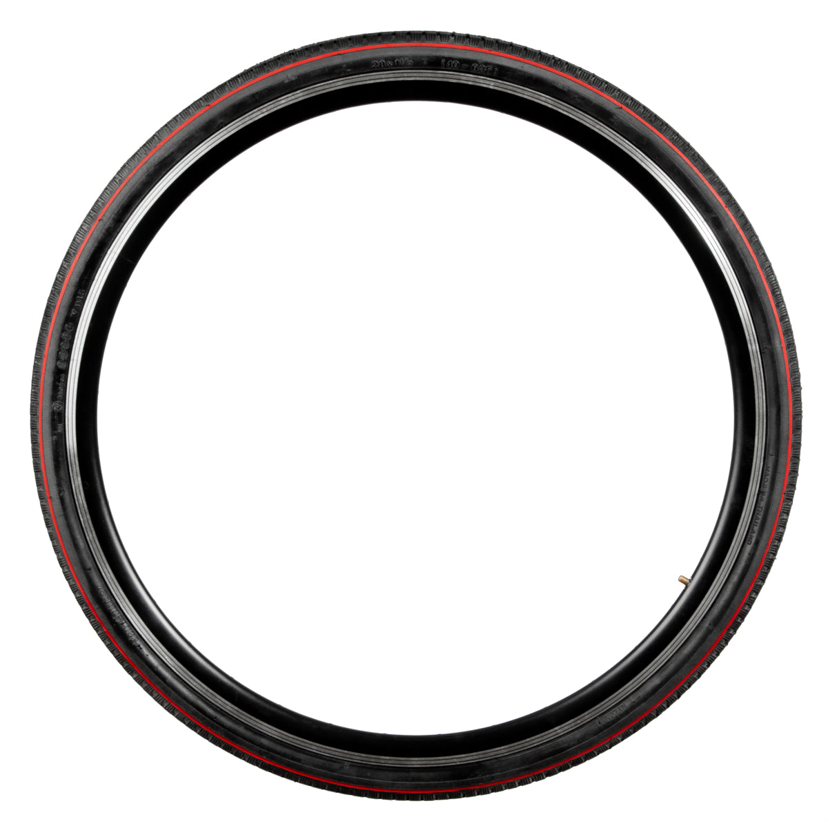 Llanta para bicicleta de turismo Vee Rubber Línea roja R28x1 1/2" 55 psi Negro línea roja