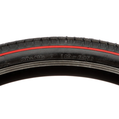Llanta para bicicleta de turismo Vee Rubber Línea roja R28x1 1/2" 55 psi Negro línea roja