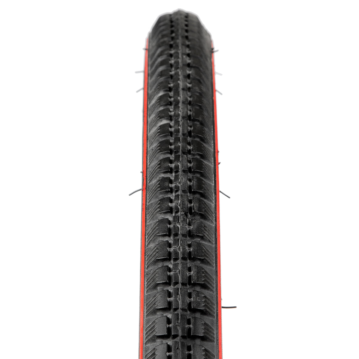 Llanta para bicicleta de turismo Vee Rubber Línea roja R28x1 1/2" 55 psi Negro línea roja