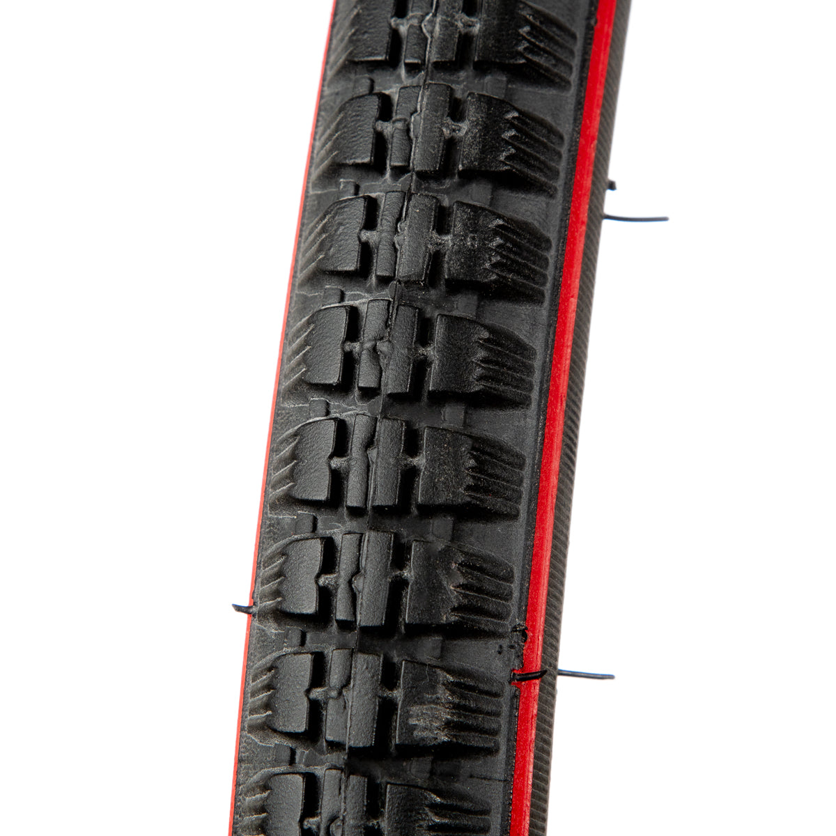 Llanta para bicicleta de turismo Vee Rubber Línea roja R28x1 1/2" 55 psi Negro línea roja
