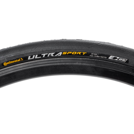Llanta para bicicleta de ruta Continenta Ultra Sport III R700x32c Negro