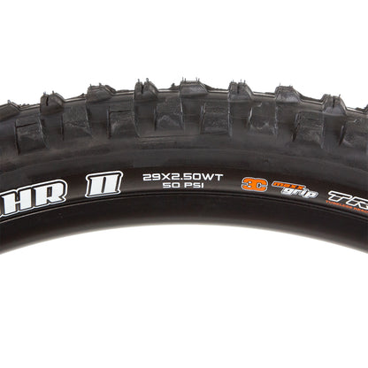 Llanta para bicicleta de montaña Maxxis Minion DHR II R29x2.50" Downhill 2x60 tpi 50 psi TR Ple