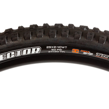 Llanta para bicicleta de montaña Maxxis Dissector R29x2.40" 2x120 tpi 50 psi TR Pleg