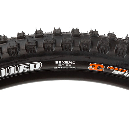 Llanta para bicicleta de montaña Maxxis High Roller R29x2.40" DD Casing 2x120 tpi 60 psi TR Pleg